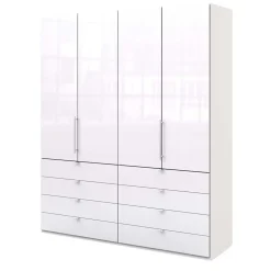 Schlafzimmer Kombischrank in Weiß - Dolienca