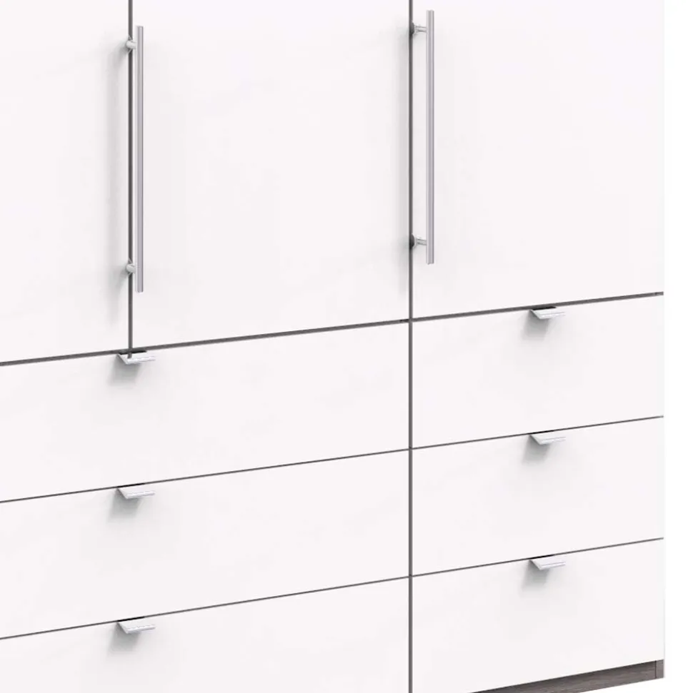 Schlafzimmer Kombi-Schrank mit sechs Schubladen - Tivierto