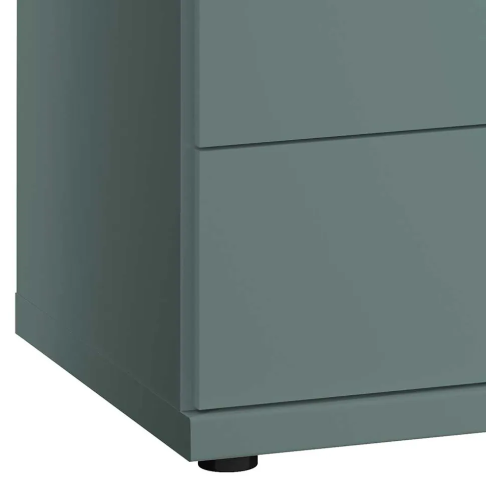 Schlafzimmer Kommode in Graugrün - Rajavo