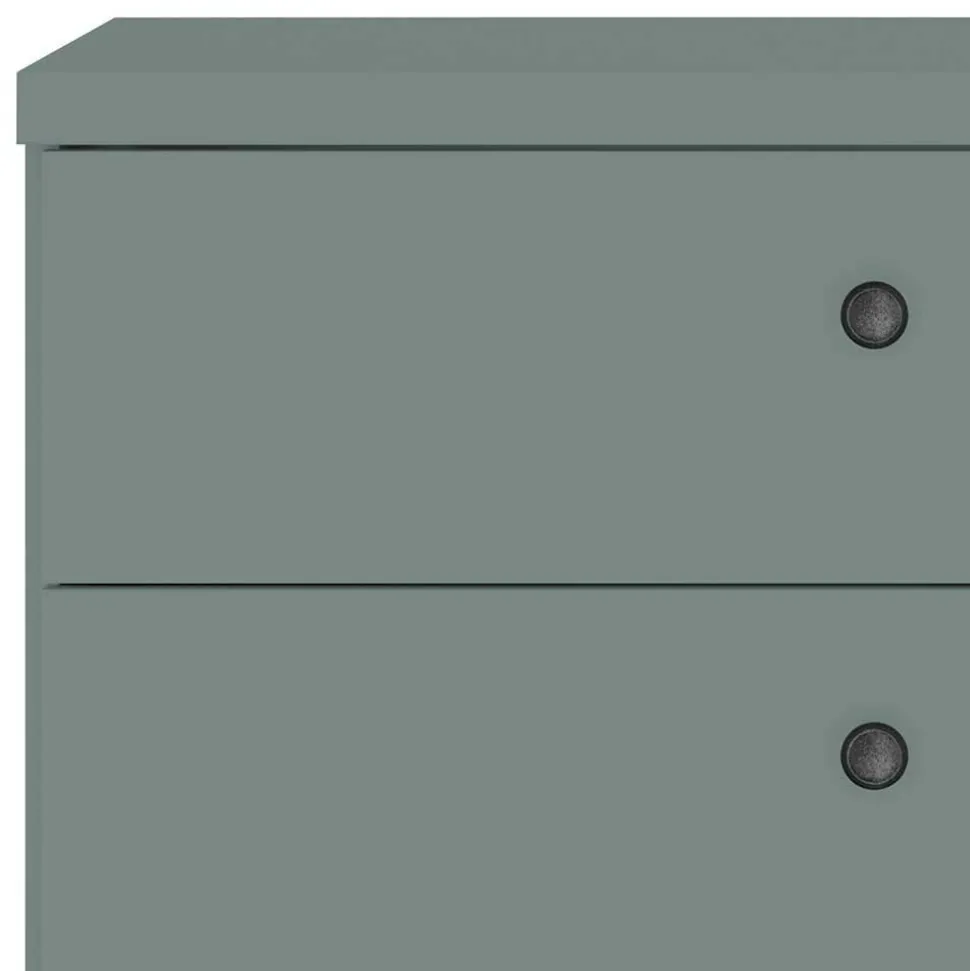 Schlafzimmer Kommode in Graugrün - Rajavo