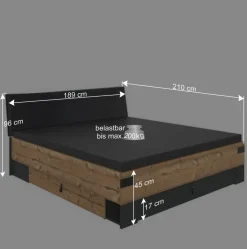 Schlafzimmer Komplett Möbelset - Ardila (vierteilig)