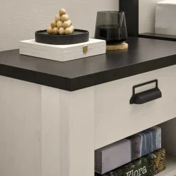 Schlafzimmer Möbel komplett in Weiß - Tramos (vierteilig)