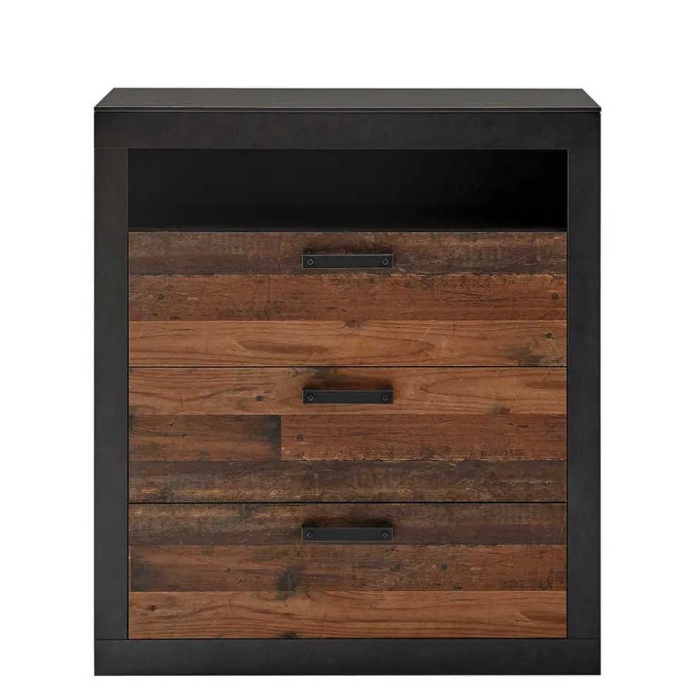 Schlafzimmer Möbelset mit Kommode - Timuras (vierteilig)