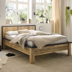 Schlafzimmer mit 140x200 Bett - Naiavio I (vierteilig)