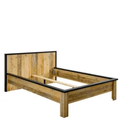 Schlafzimmer mit 140x200 Bett Set - Naiavio (fünfteilig)