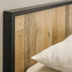 Schlafzimmer mit 140x200 Bett Set - Naiavio (fünfteilig)