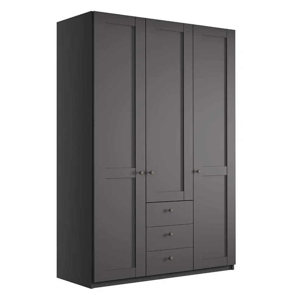 Schlafzimmer Schrank in Dunkelgrau - Mataram