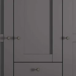 Schlafzimmer Schrank in Dunkelgrau - Mataram