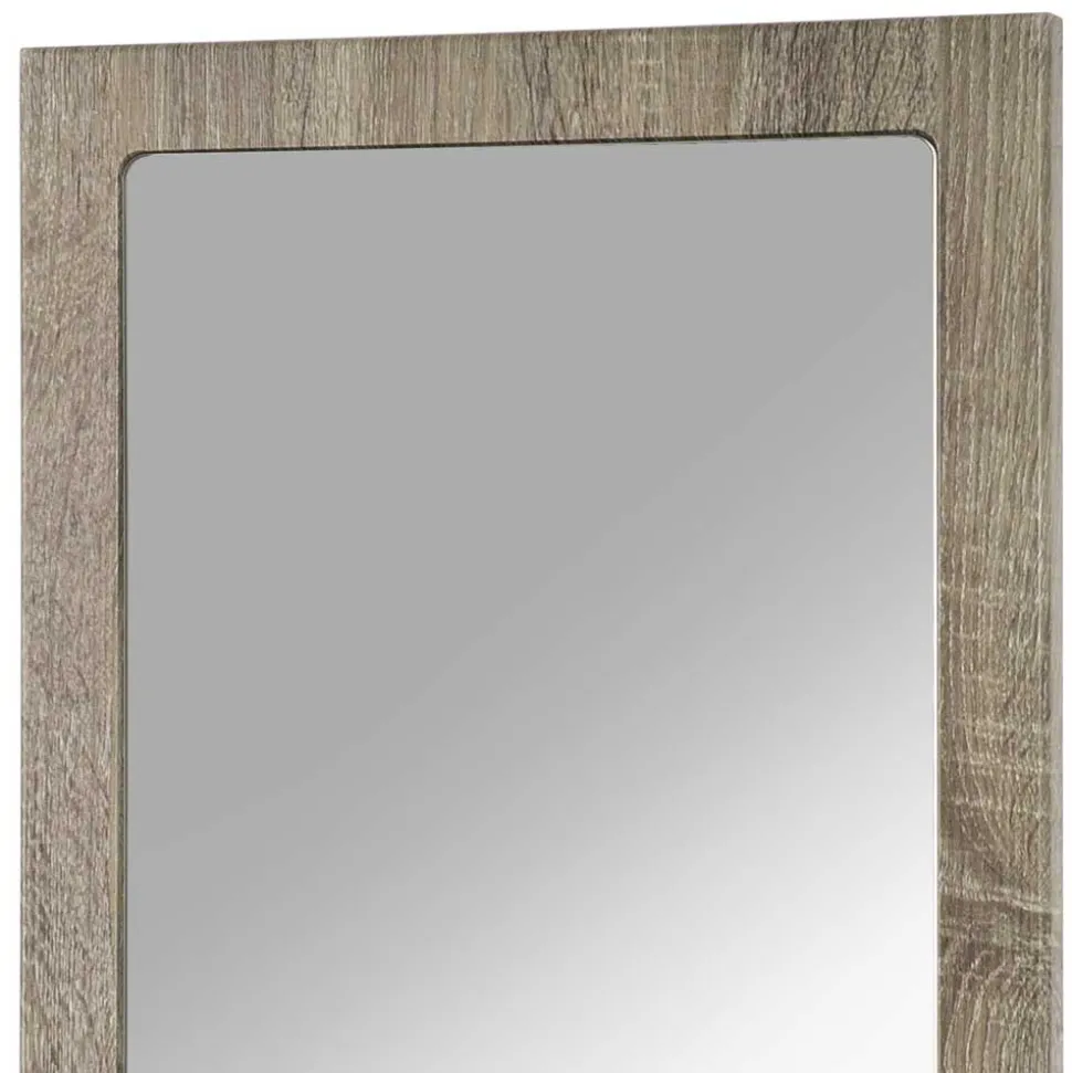 Schlafzimmer Spiegel Padmas in Eiche dunkel