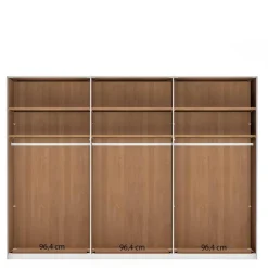 Schlafzimmer-Kleiderschrank mit sechs Türen - Murray