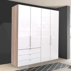 Schlafzimmerschrank 200cm breit in modernem Design - Bosays