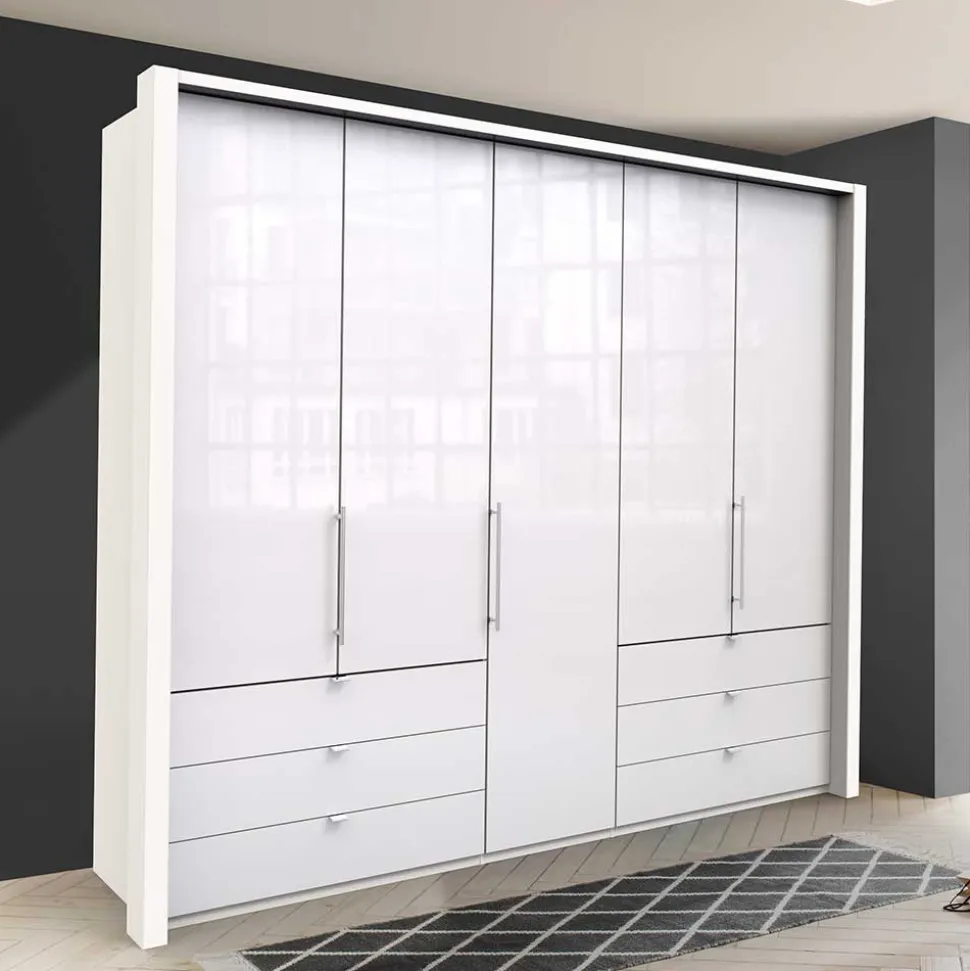 Schlafzimmerschrank für Kleidung mit Türen - Dolienca