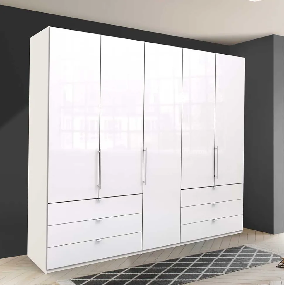 Schlafzimmerschrank für Kleidung mit Türen - Dolienca