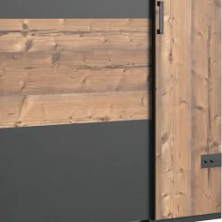 Schlafzimmerschrank in Tanne Holzdekor - Ardila