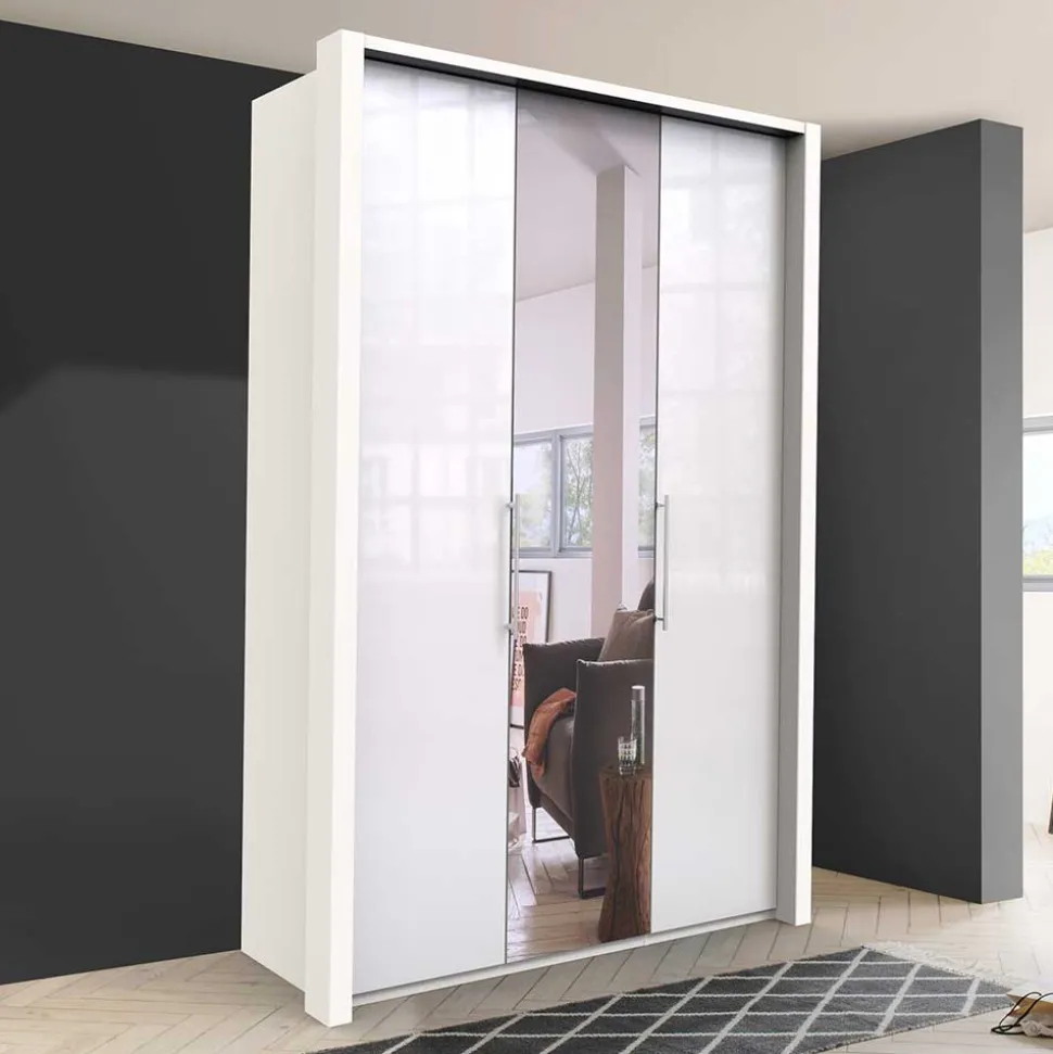 Schlafzimmerschrank mit Falttür & Tür - Dolienca