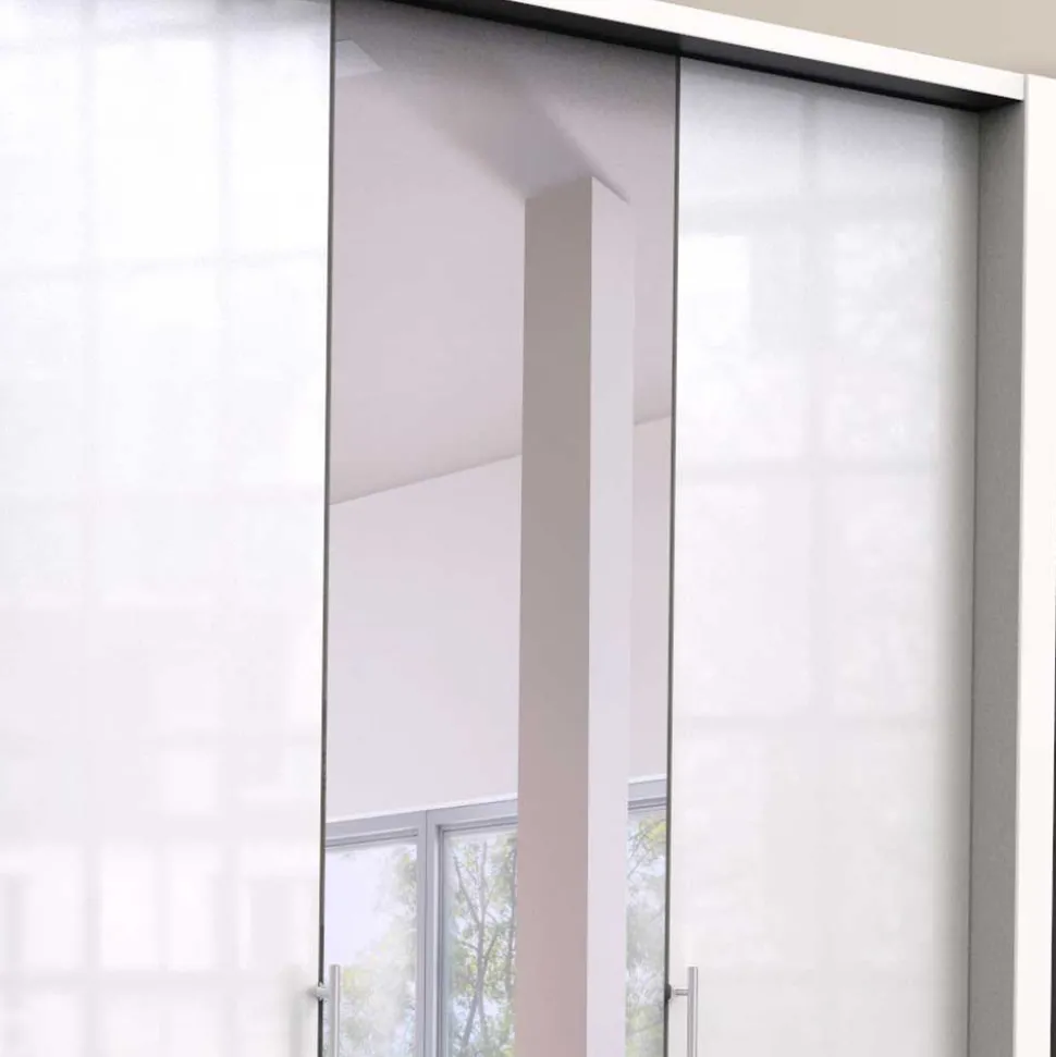 Schlafzimmerschrank mit Falttür & Tür - Dolienca