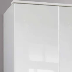 Schlafzimmerschrank mit Hochglanzfront in Weiß - Venture