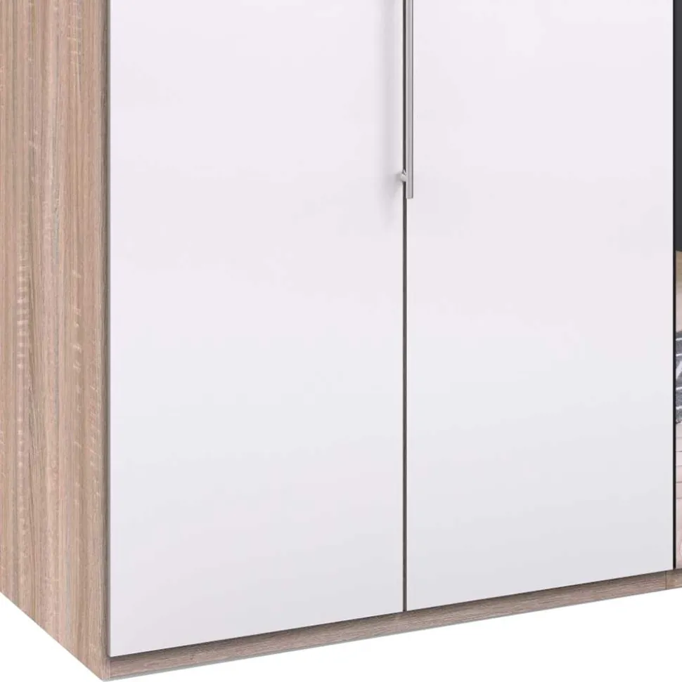 Schlafzimmerschrank mit Spiegel Falttür mittig - Bosays V