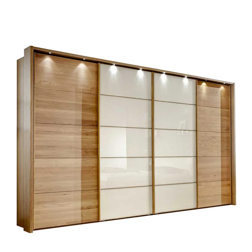 Schlafzimmerschrank Waruna mit Schiebetüren
