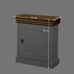 Schlafzimmerset Sicilianu im Landhausstil (vierteilig)