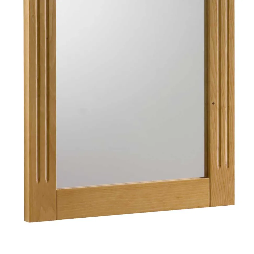 Schlafzimmerspiegel Olrinova aus Fichte Massivholz