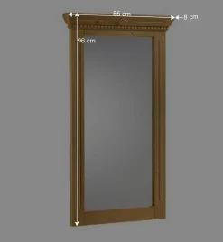 Schlafzimmerspiegel Olrinova aus Fichte Massivholz