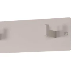 Schlichte Garderobenleiste mit 3 Kleiderhaken - Borad