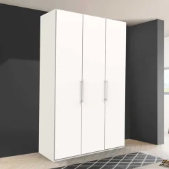 Schlichter Schlafzimmerschrank in Weiß - Donpiave