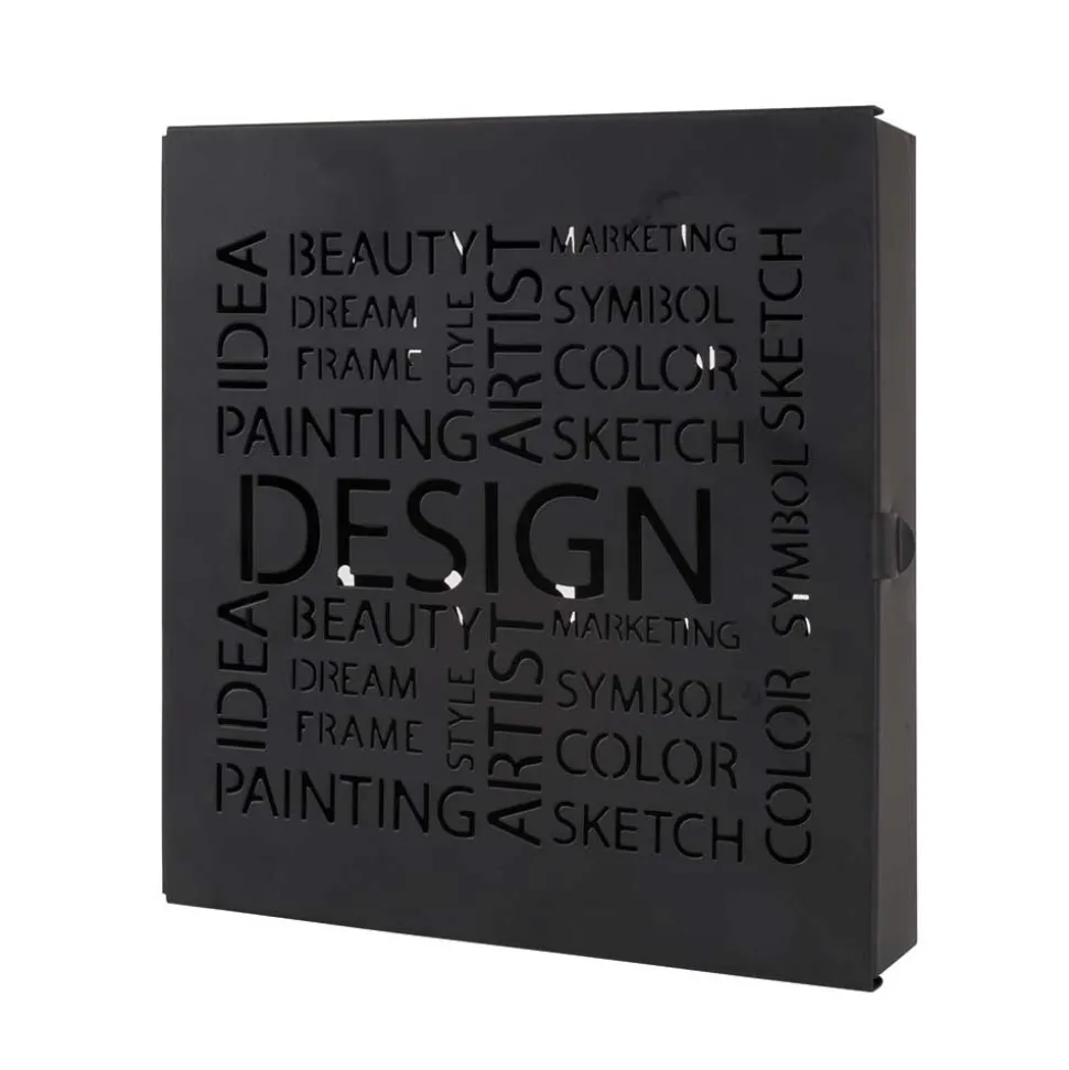 Schlüsselschrank Joaquin in Schwarz