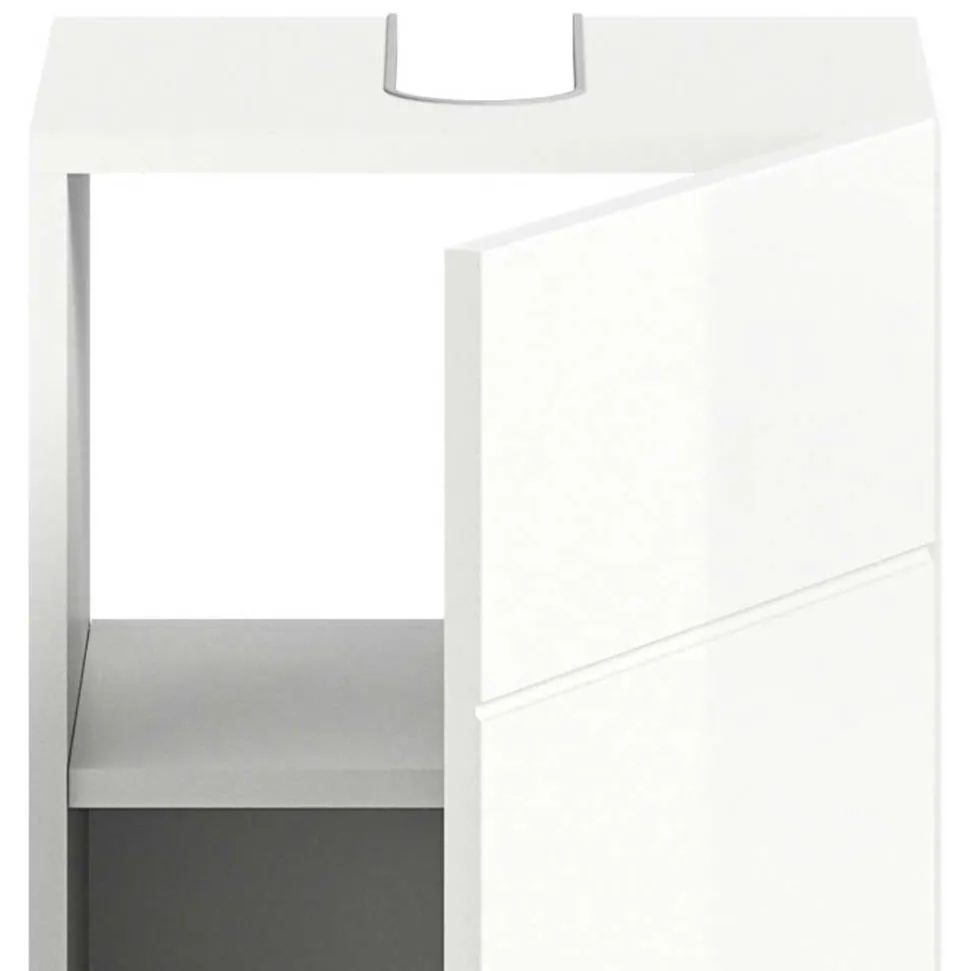 Schmale Waschplatz Kombi 38 cm breit - Vitablos (zweiteilig)