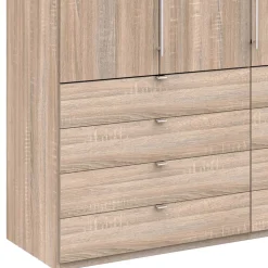 Schmaler Kleiderschrank mit acht Schubladen - Zayun
