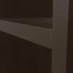 Schmales Regal in Dunkelbraun - Belpasso