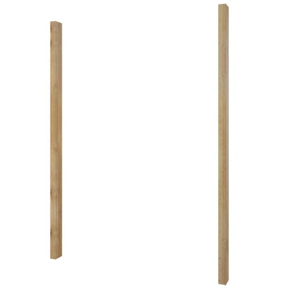 Schrank fürs Schlafzimmer 5-türig - 3 Spiegel - Zamron