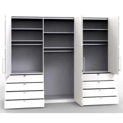 Schrank fürs Schlafzimmer mit 8 Schubladen - Donpiave