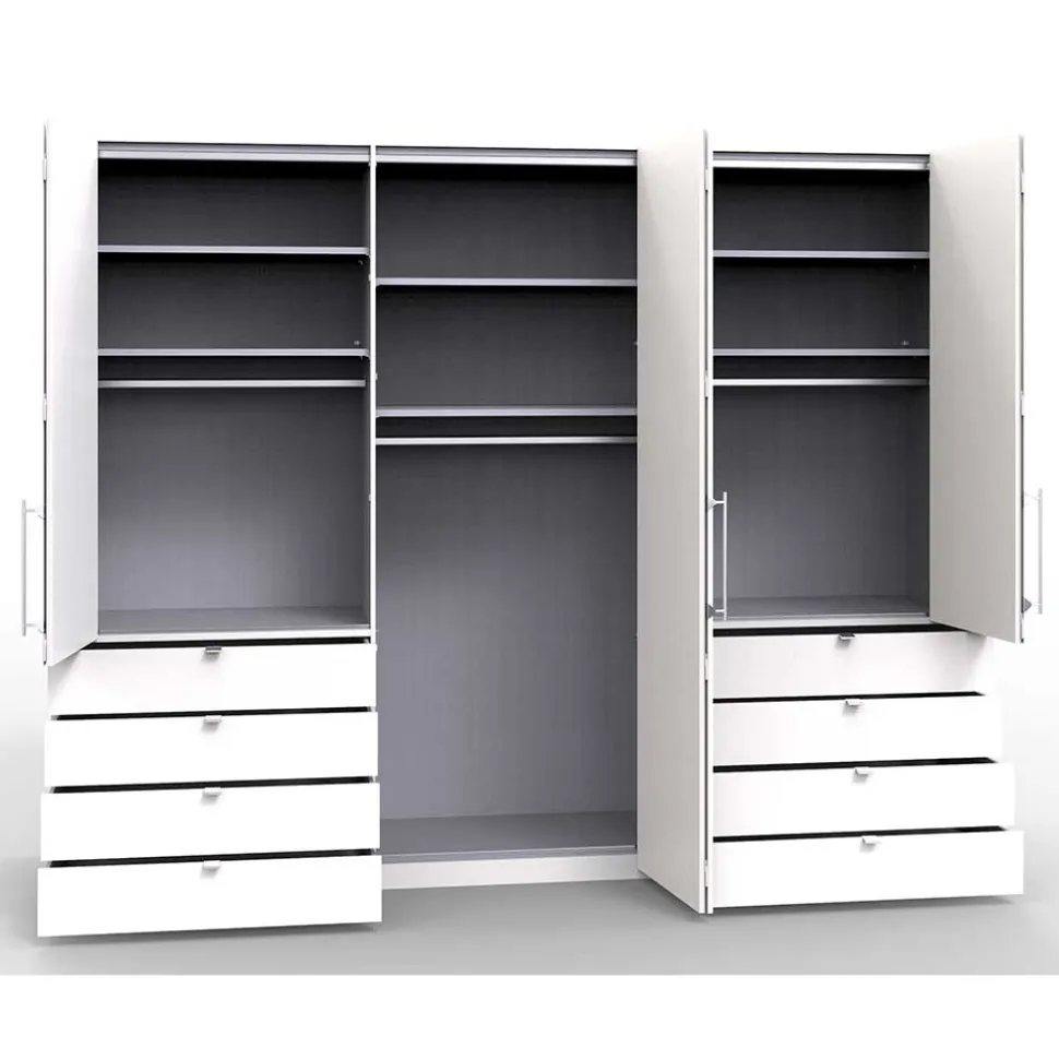 Schrank fürs Schlafzimmer mit 8 Schubladen - Donpiave