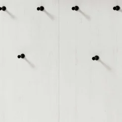 Schrank mit Spiegeltür & Garderobe - Nedita (dreiteilig)