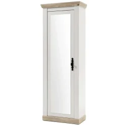 Schrank mit Spiegeltür & Garderobe - Nedita (dreiteilig)