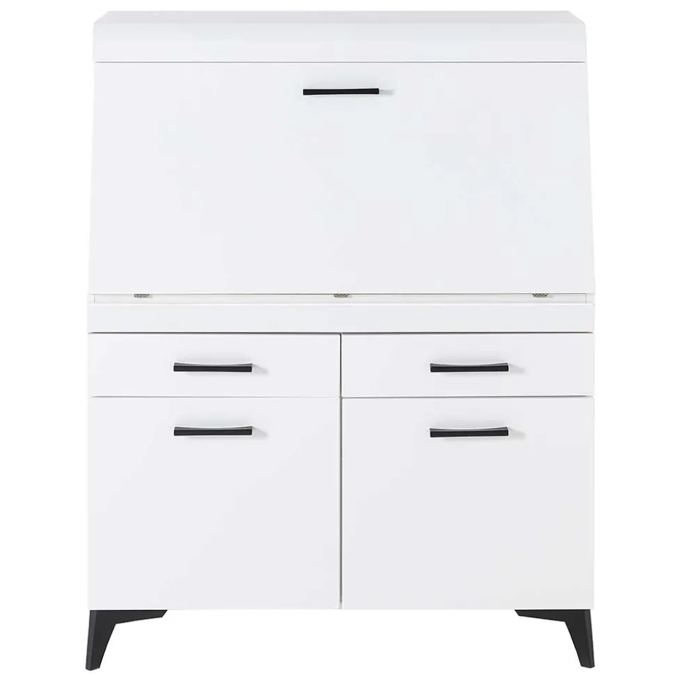 Schreibschrank mit Klappe & zwei Türen - Quakes