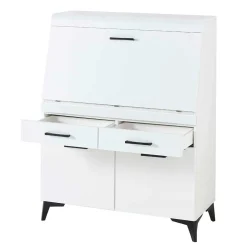 Schreibschrank mit Klappe & zwei Türen - Quakes