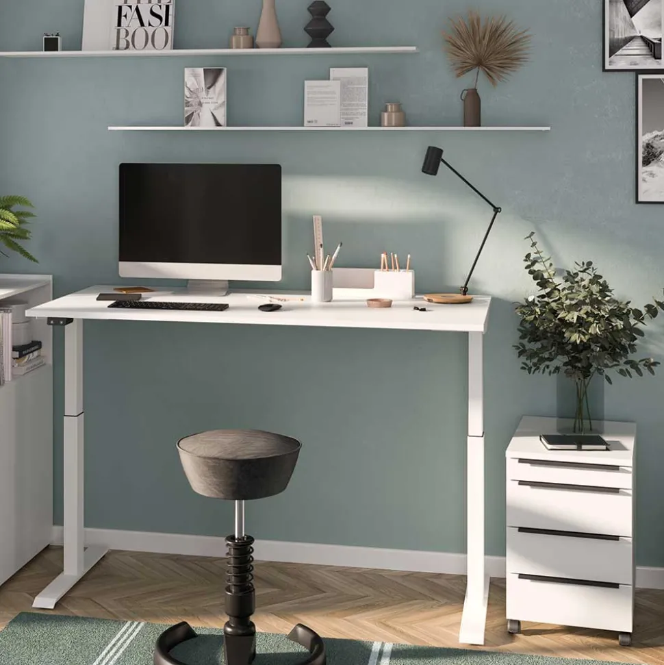 Schreibtisch & Rollcontainer Set - Sparkle (zweiteilig)