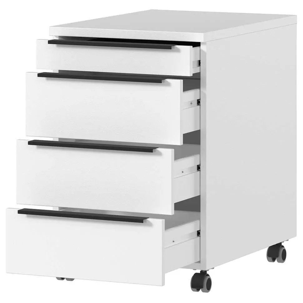 Schreibtisch & Rollcontainer Set - Sparkle (zweiteilig)