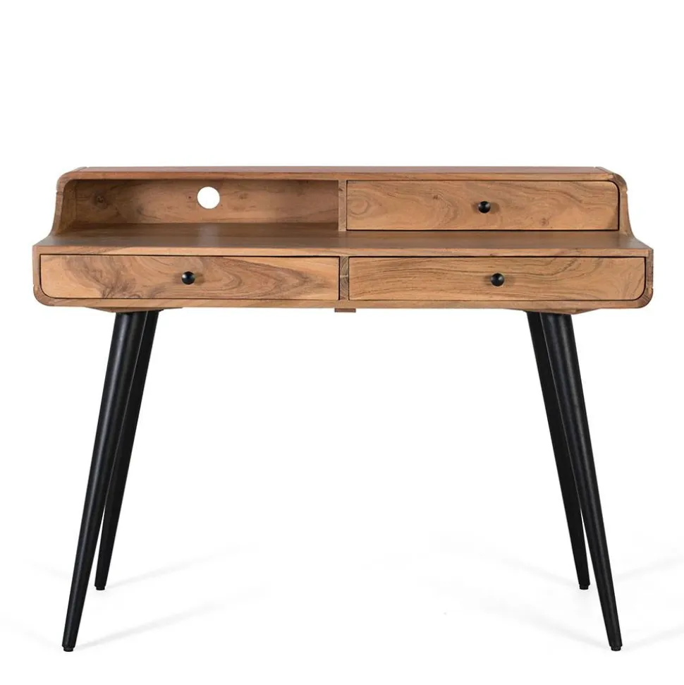 Schreibtisch aus Akazie Massivholz - Sugora