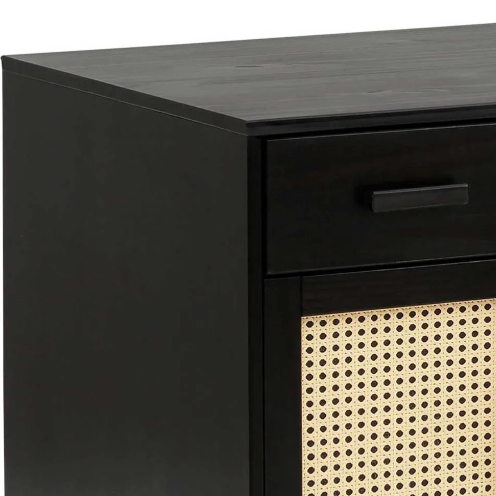 Schreibtisch aus Kiefer Dunkelbraun - Idamoro