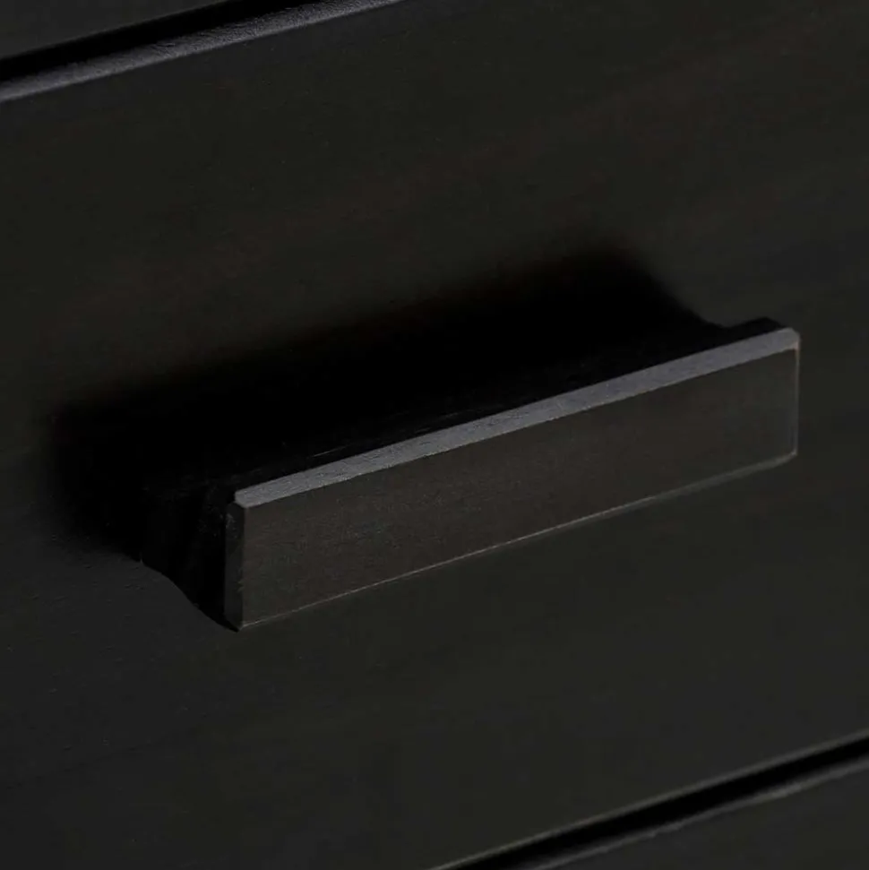 Schreibtisch aus Kiefer Dunkelbraun - Idamoro