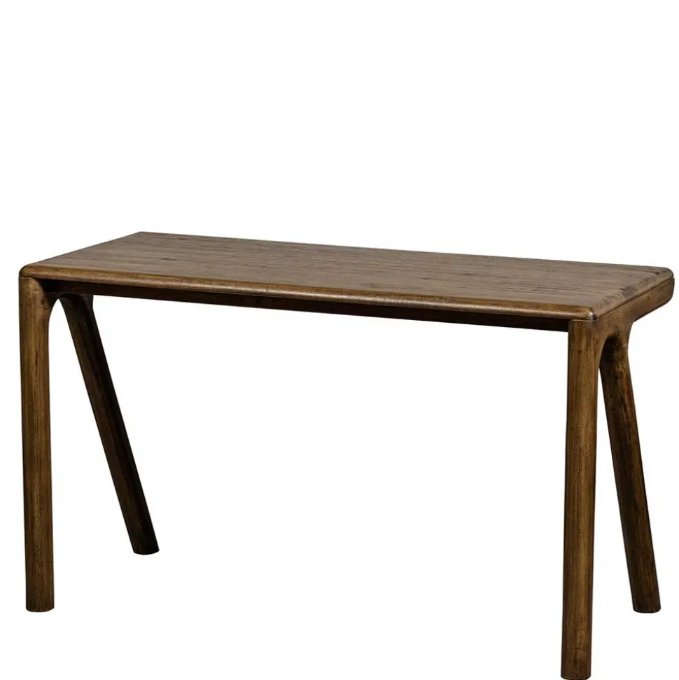 Schreibtisch aus Mangoholz in Walnuss Braun - Tadeuz