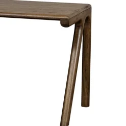 Schreibtisch aus Mangoholz in Walnuss Braun - Tadeuz