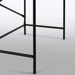 Schreibtisch aus Metall in Schwarz - Andjes