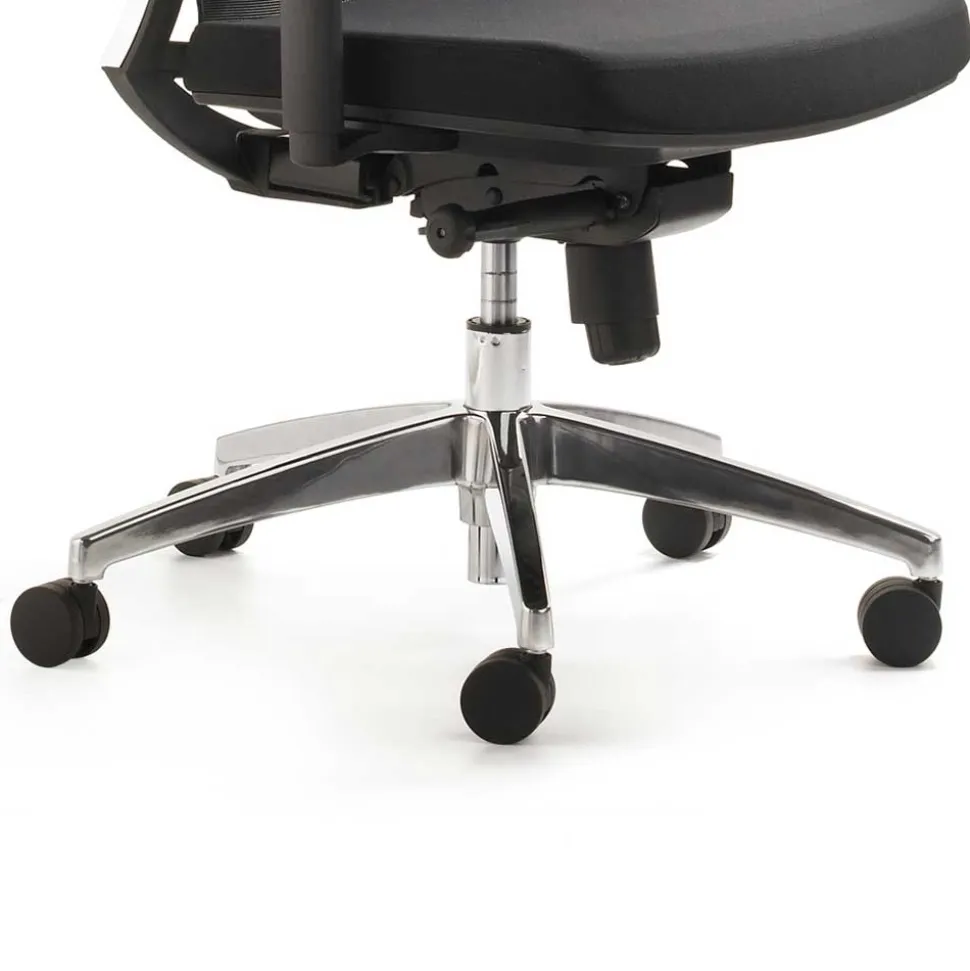 Schreibtisch Drehstuhl Booniota mit verstellbarer Rückenlehne