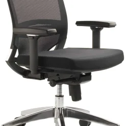 Schreibtisch Drehstuhl Booniota mit verstellbarer Rückenlehne