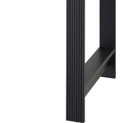 Schreibtisch in Dunkelgrau & Eiche Optik - Joe